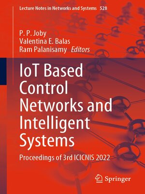 cover image of IoT Based Control Networks and Intelligent Systems
